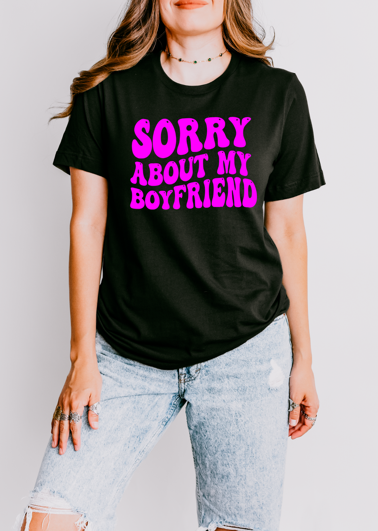 Sorry About My Boyfriend Tee